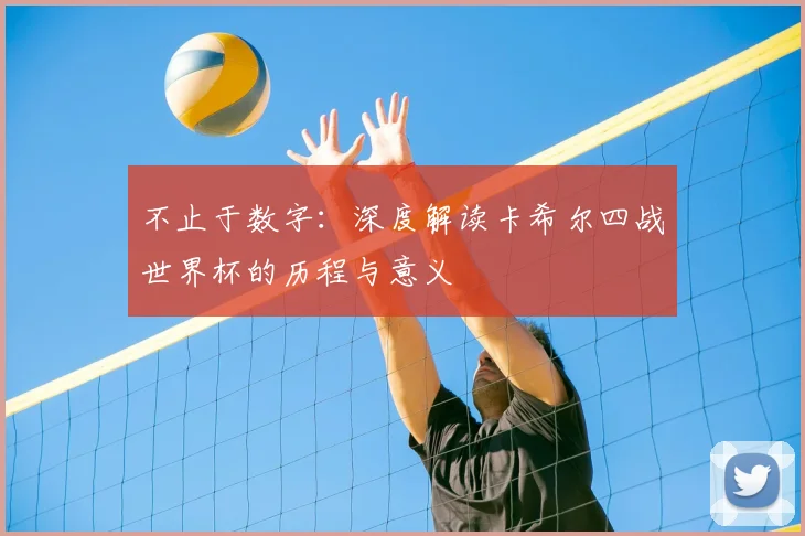 不止于数字：深度解读卡希尔四战世界杯的历程与意义
