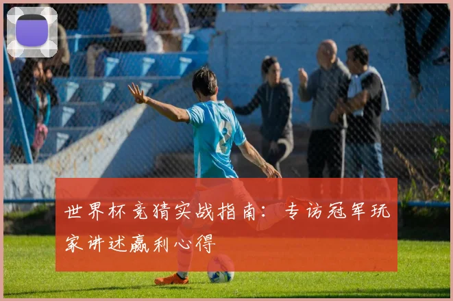 世界杯竞猜实战指南：专访冠军玩家讲述赢利心得